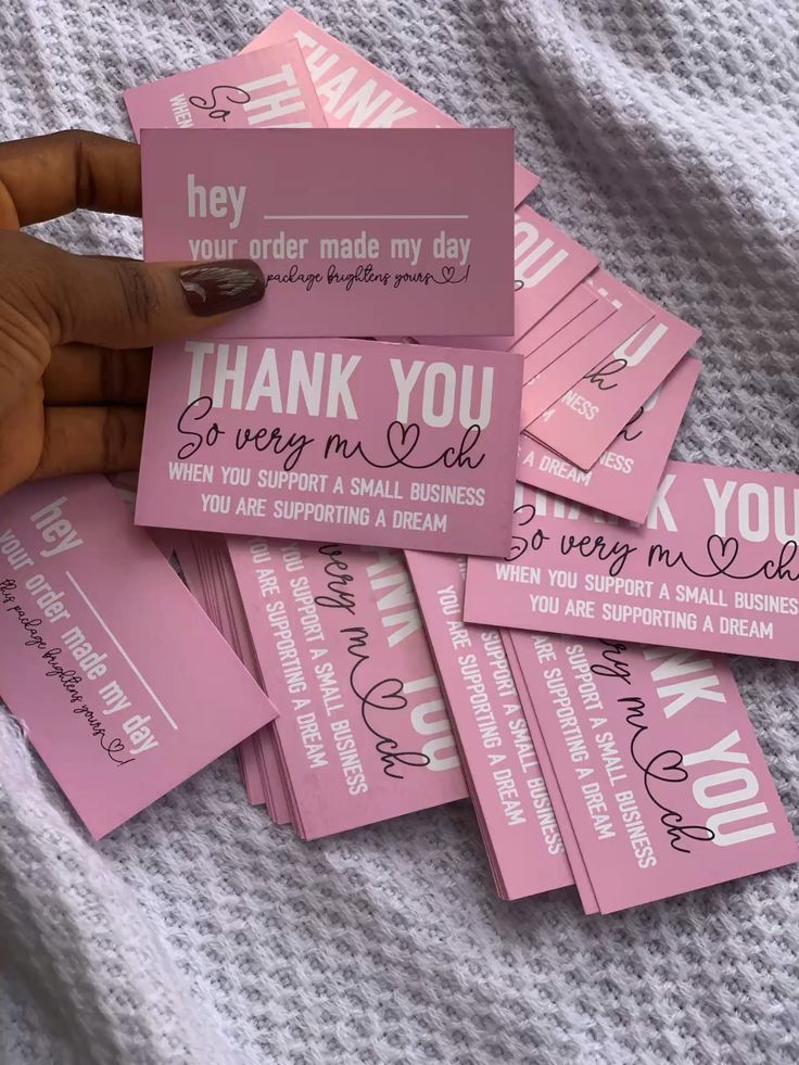 Thank You Card - Professional Printing Services