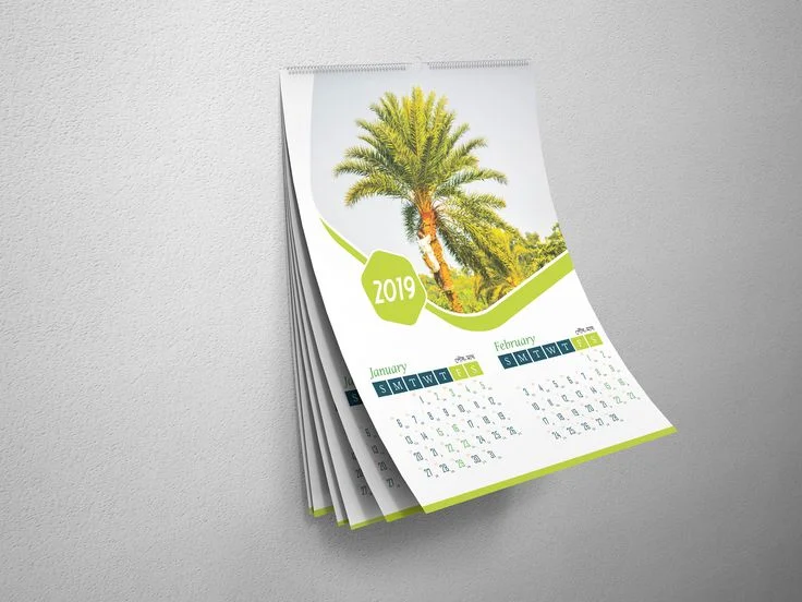 a3 wall calendar print Design 5