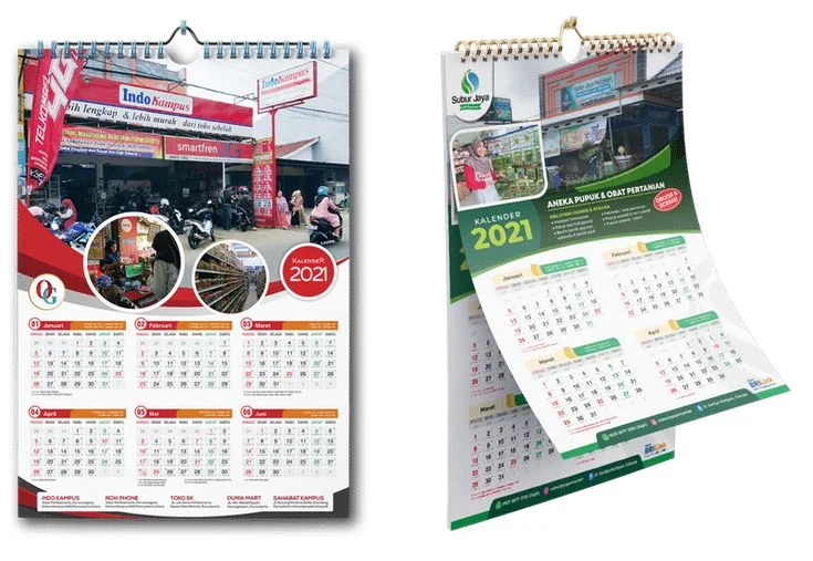 a3 wall calendar print Design 6