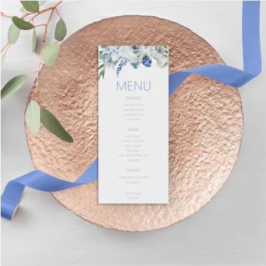 a5menu card printing Design 5