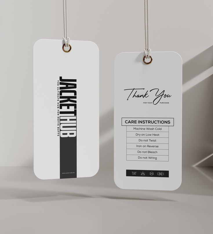 Custom Clothing Hang Tag Label Cards - printing company in Lagos Nigeria | Professional Quality Printing