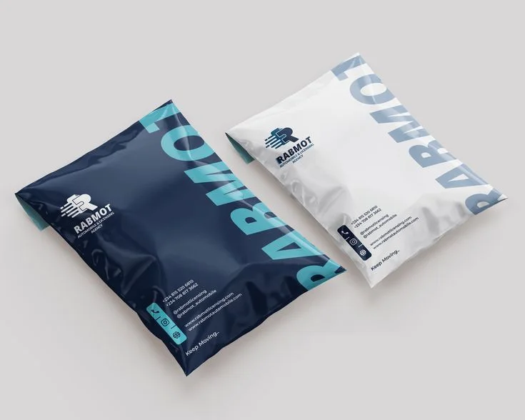 courier shopping bag print Design 2