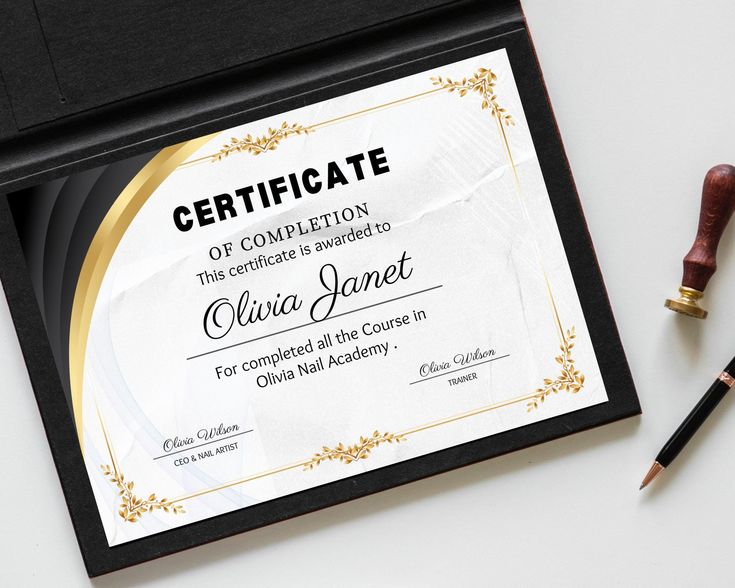 Custom Certificate Of Completion Print - certificate printing Lagos Nigeria | Professional Quality Printing