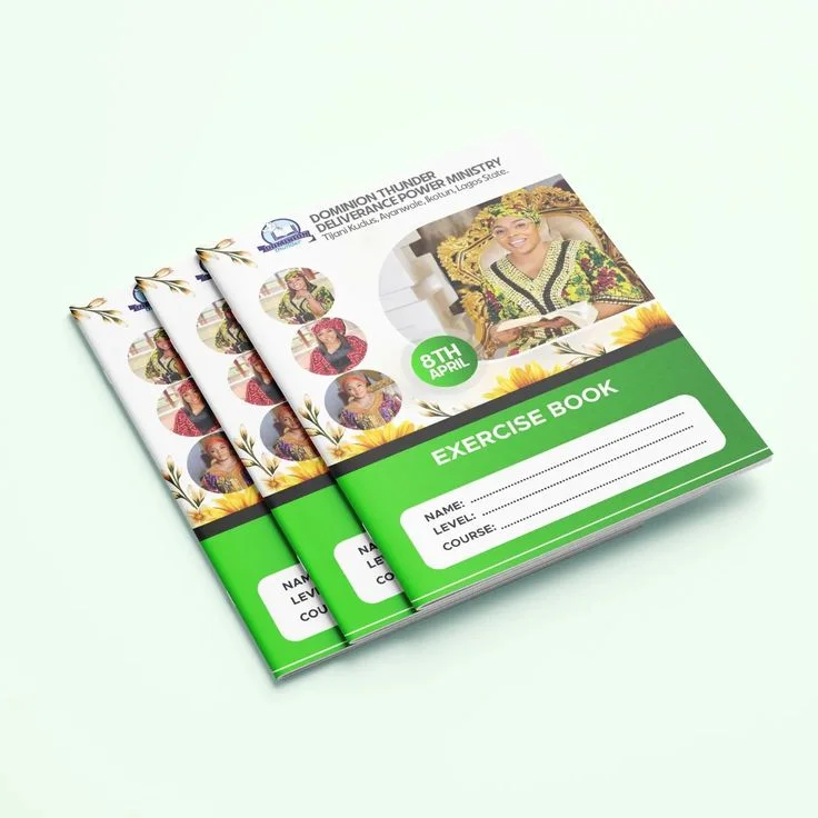 Notebook Printing Services - Fast Delivery Lagos Nigeria