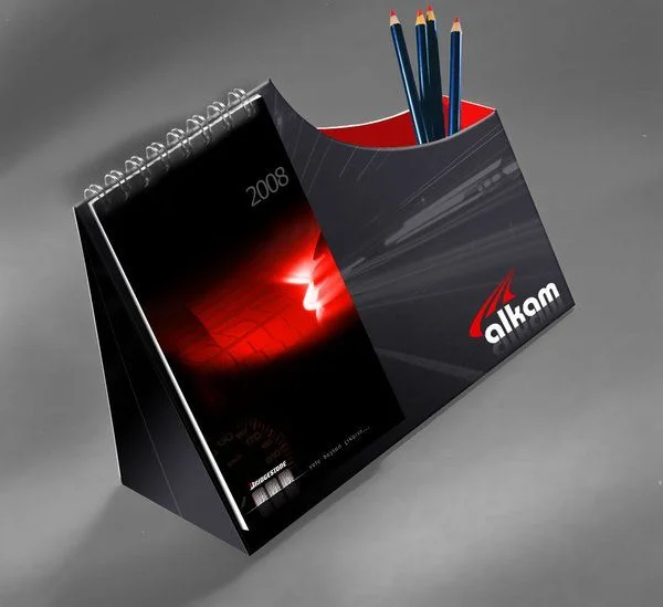 desk table calendar print Design 4