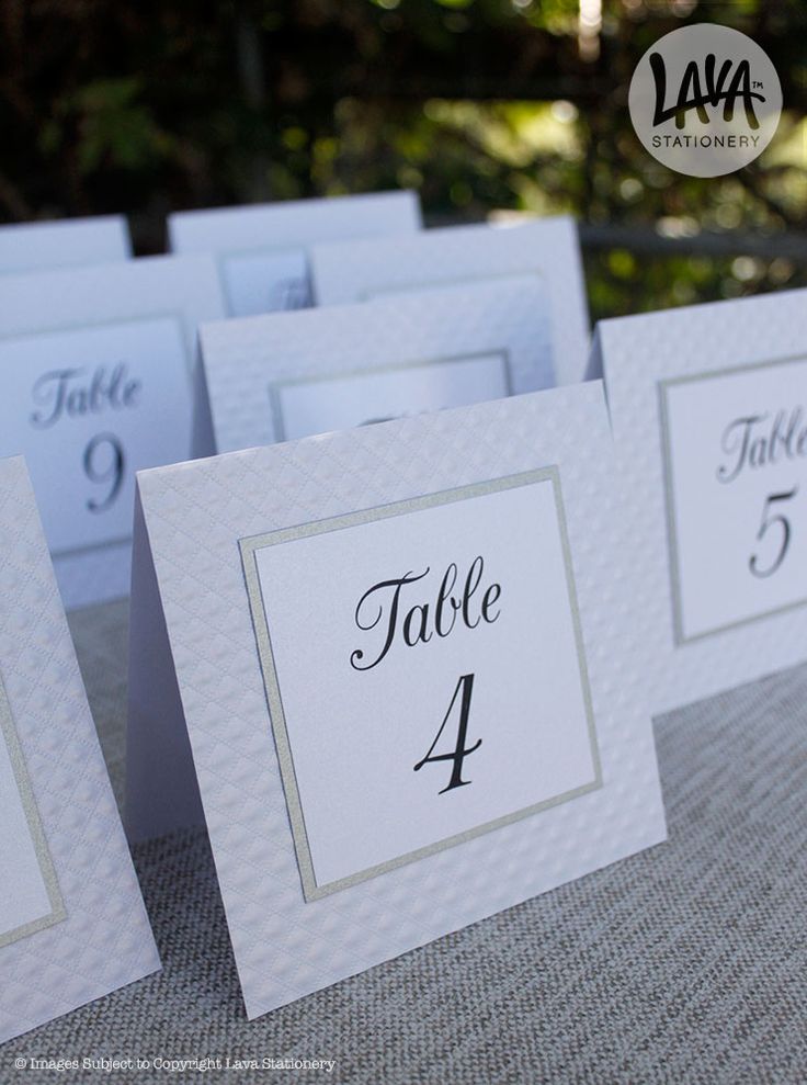 Event Table Tags Tent Cards Printing - Professional Printing Services