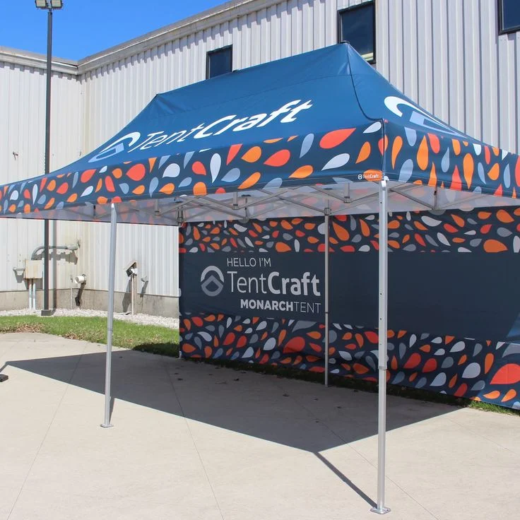 custom gazebo canopy tent printing Design 4