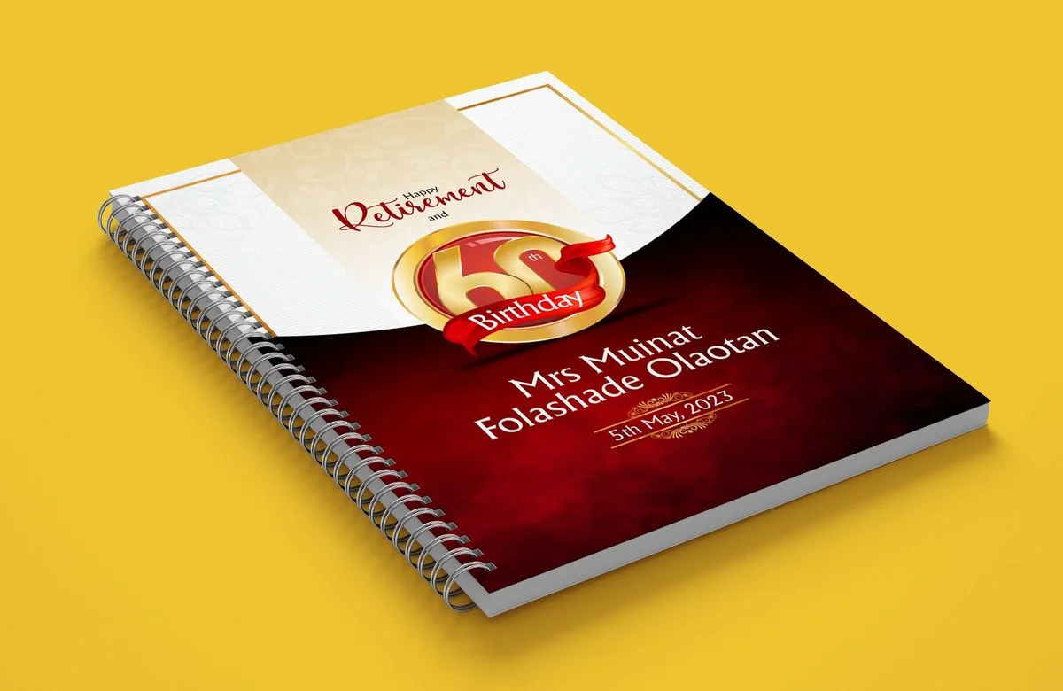 hard cover jotter print Design 2