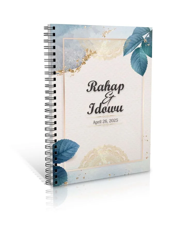 hard cover jotter print Design 6