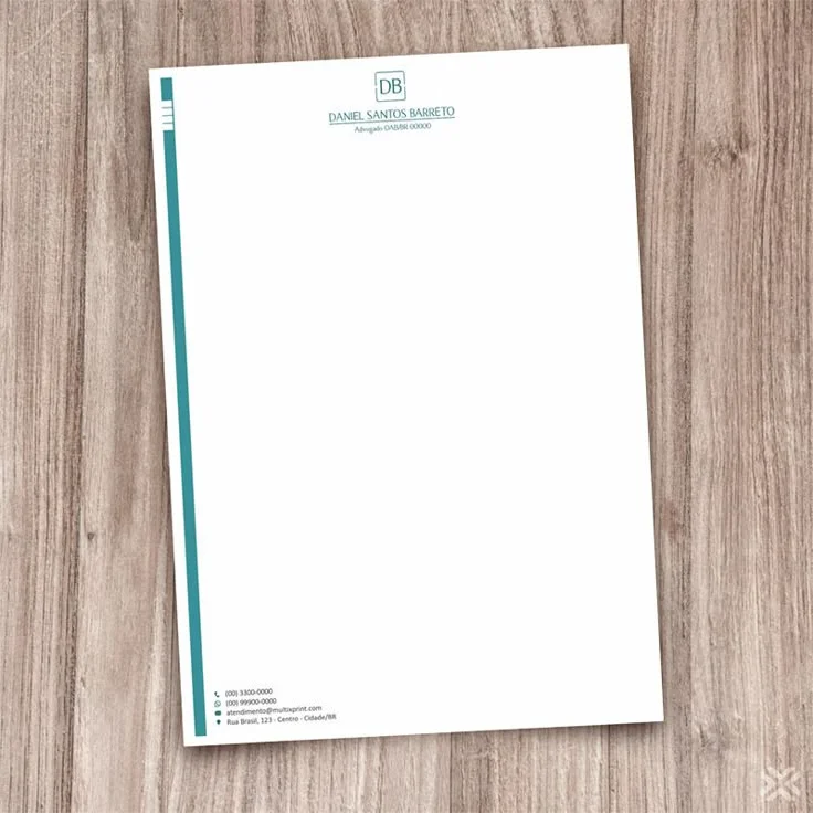 letterhead design and printing Design 6