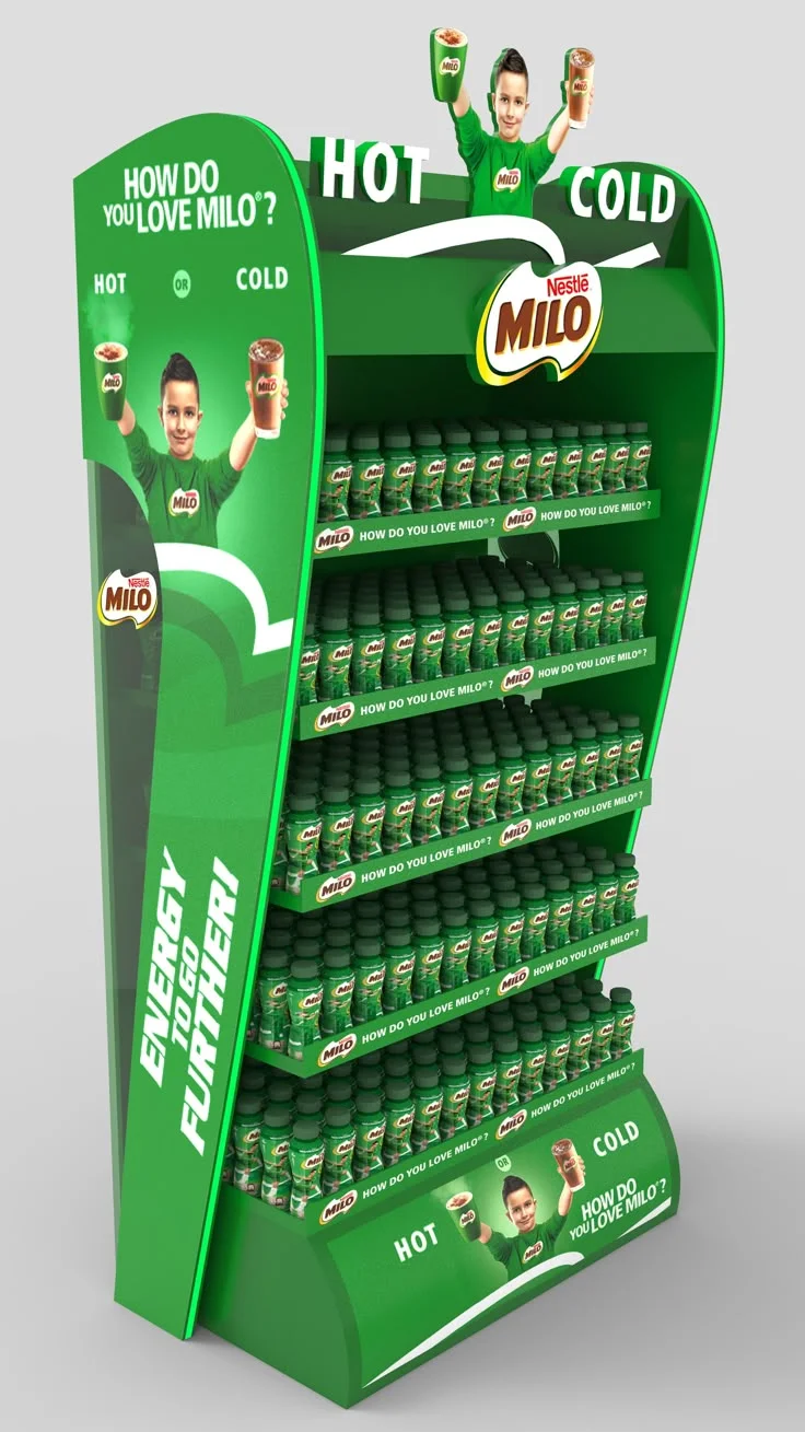 custom point of sale display stand print Design 2