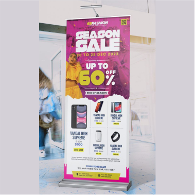 Roll Up Banner Printing - Professional Printing Services