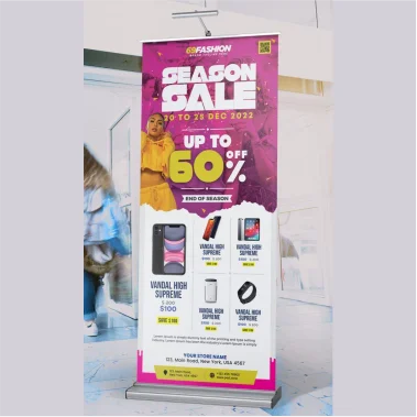 Roll Up Banner Printing - Professional Printing Services