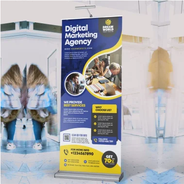 roll up banner printing Design 3