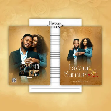 soft cover jotter print Design 6