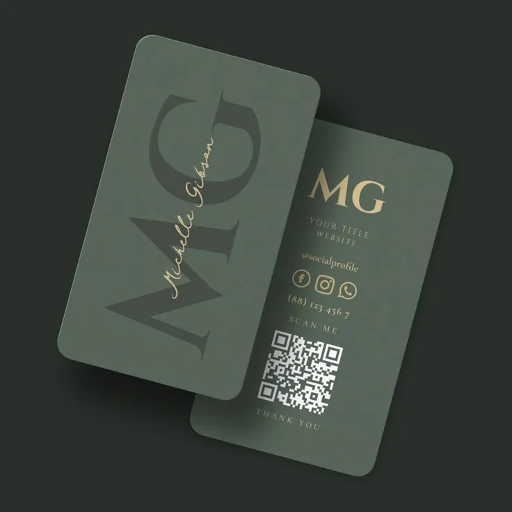 standard business card printing Design 6