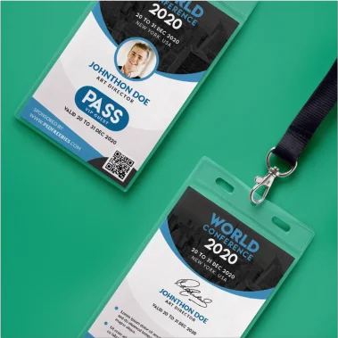 standard id card printing Design 3