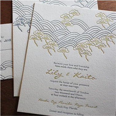 wedding invitation card printing Design 3