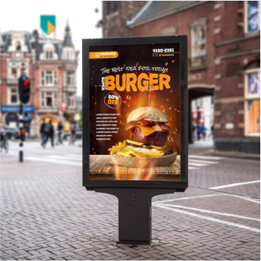 Custom A1 Poster Printing - Restaurant and Business Marketing Materials